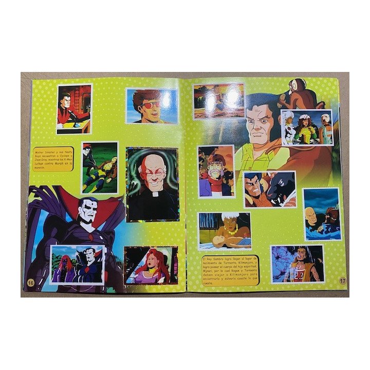 X-Men Temporada 1 - Editorial Majestad reverso