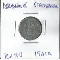 Alemania Nazi, 5 Reichspfennig 1940-1944 KM100