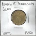 Alemania Nazi, 10 Reichspfennig 1936-1939 KM92