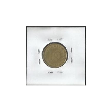 Alemania Nazi, 10 Reichspfennig 1936-1939 KM92