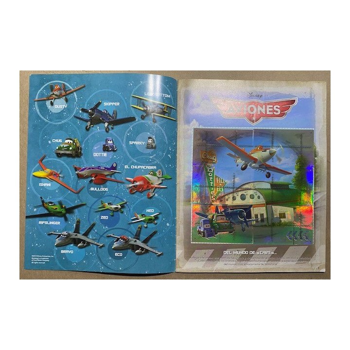 Aviones Disney - Panini reverso