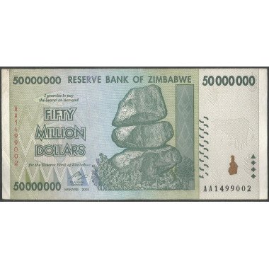 Zimbabwe, 50.000.000...