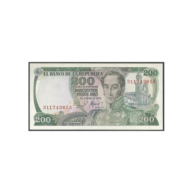 Billete de 200 Pesos 1 Ene 1979 BGW345