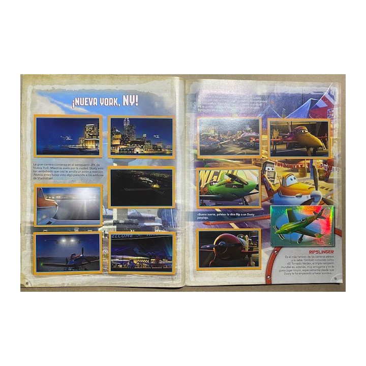 Aviones Disney - Panini reverso