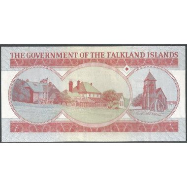Islas Falkland, 5 Pounds 14 Jun 2005 P17a