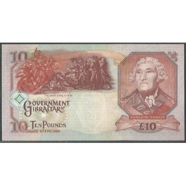 Gibraltar, 10 Pounds 1 Dic 2006 P32a