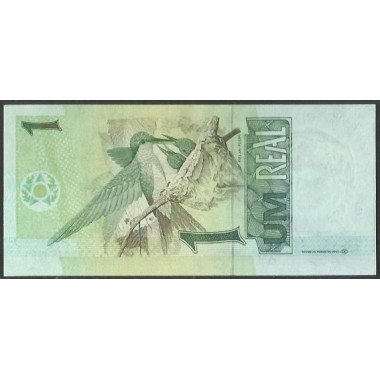 Brasil, 1 Real ND1997- Firma 39 P243Ac