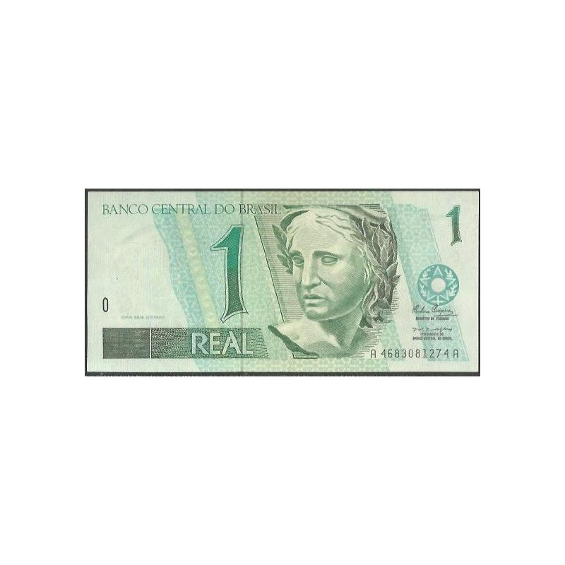 Brasil, 1 Real ND1994-7 Firma 34 P243c