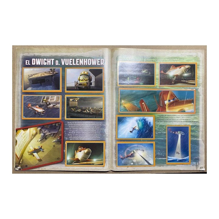 Aviones Disney - Panini reverso