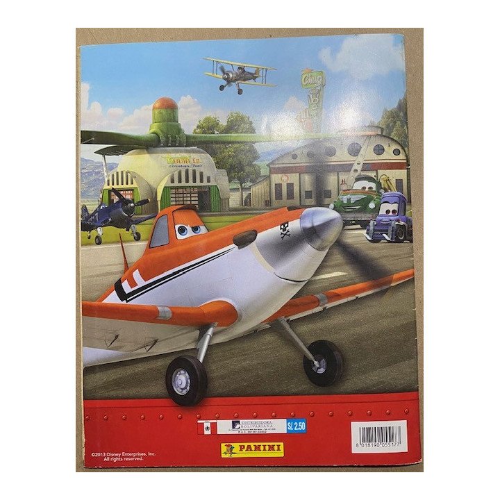 Aviones Disney - Panini reverso