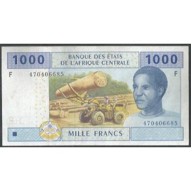 Guinea Ecuatorial, 1.000 Francs 2002 P507f