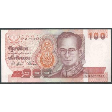 Tailandia, 100 Bath 1994 Firma 74 P97