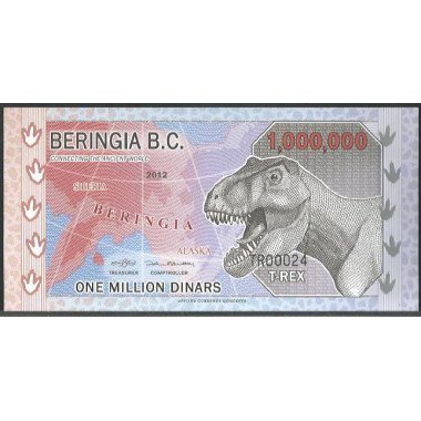 Beringia, 1.000.000 Dinares 2012