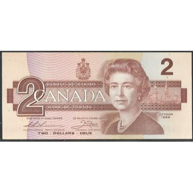 Canada, 2 Dollars 1986 P94b