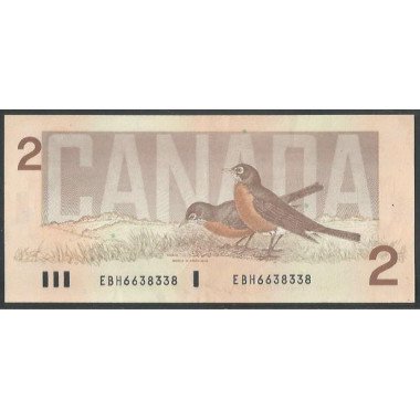 Canada, 2 Dollars 1986 P94b