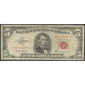 Estados Unidos, 5 Dollars 1963 P383