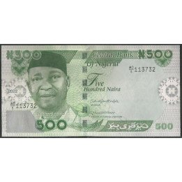 Nigeria 500 Naira 2022 P48a