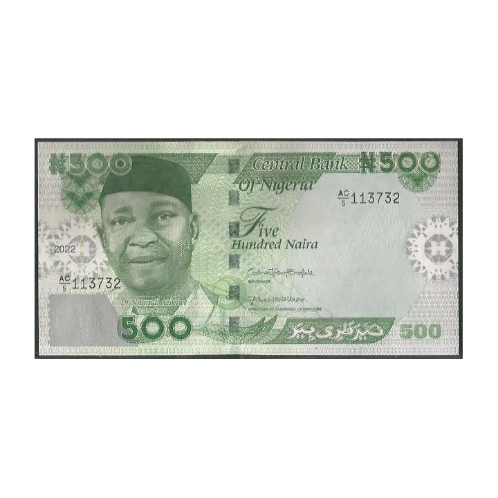 Nigeria 500 Naira 2022 P48a
