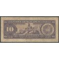 Venezuela, 10 Bolivares 5 Mar 1968 K 7 Dig P45e