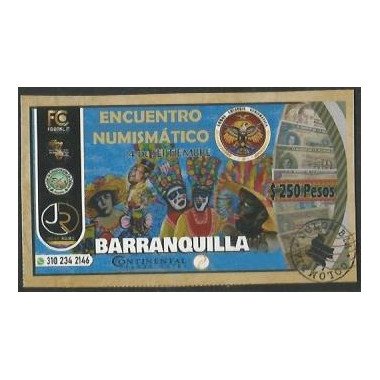 Barranquilla - 250 Pesos Encuentro 14 Sep 2024