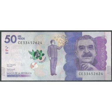 Billete de 50.000 Pesos 26 May 2020 CE BGWNF50-