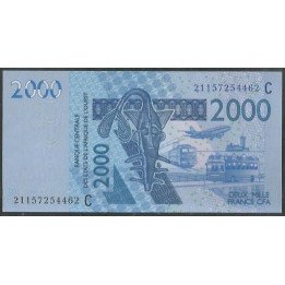 Burkina Faso 2.000 Francs 2021 P316Cu
