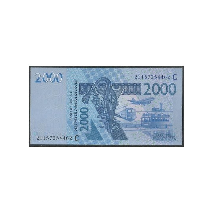 Burkina Faso 2.000 Francs 2021 P316Cu