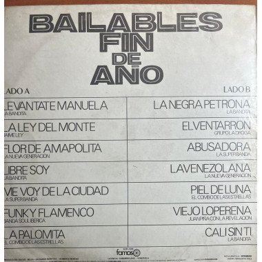 Bailables Fin De Año, Colombia - Venezuela