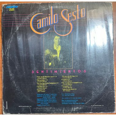 Camilo Sesto-  Sentimientos  - USA 1978