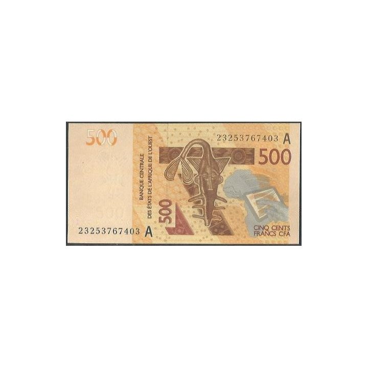 Costa de Marfil 500 Francs 2023 P119Al