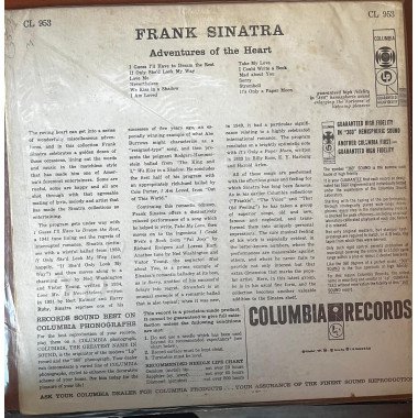 Frank Sinatra - Adventures of the heart - USA 1957