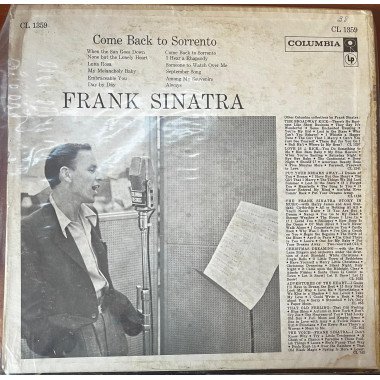 Frank Sinatra - Come Back To Sorrento, USA 1959