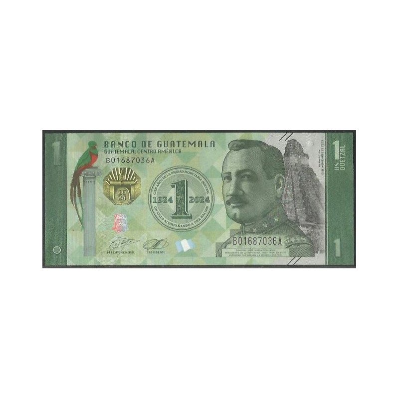 Guatemala, 1 Quetzal 15 Nov 2023 P129