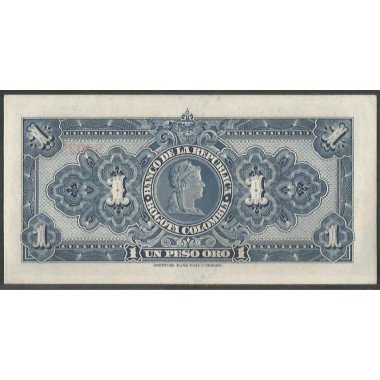 Billete de 1 Peso 1 Ene 1945 BGW027