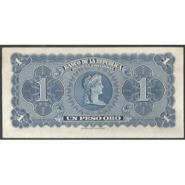 Billete de 1 Peso 7 Ago 1953 BGW043