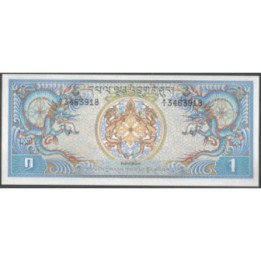 Bhutan 1 Ngultrum ND1981 P5