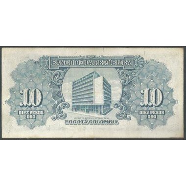Billete de 10 Pesos 1 ene 1953 BGW173