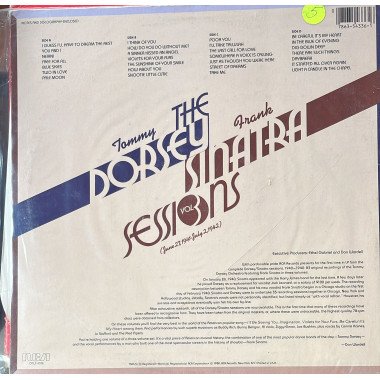 Frank Sinatra -  The Tommy Dorsey Sessions Vol. 3 -  USA