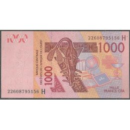 Niger 1.000 Francs 2022 P615Hv