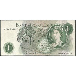 Inglaterra 1 Pound ND1962-66 P374c