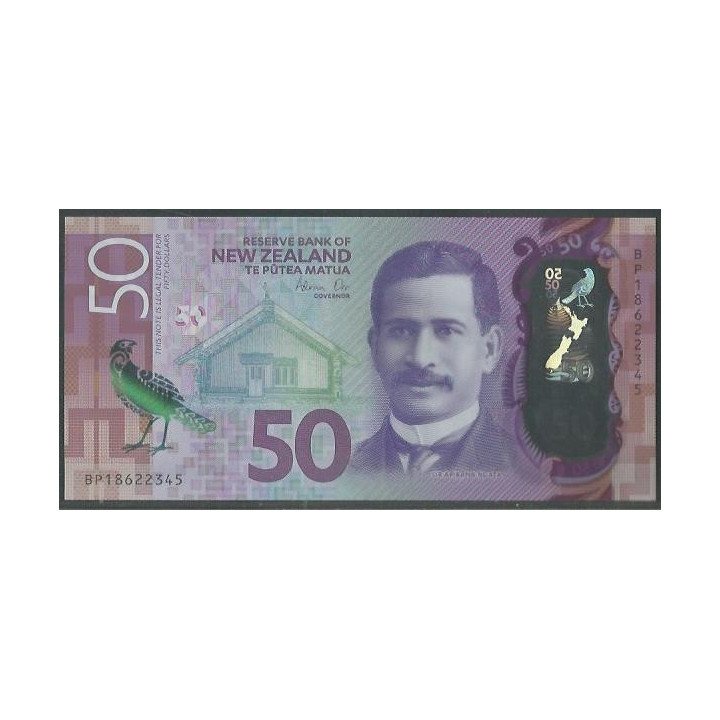 Nueva Zelanda 50 Dollars 2018 P194b