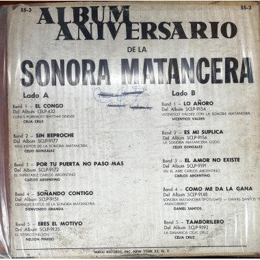 Sonora Matancera - Album Aniversario- USA