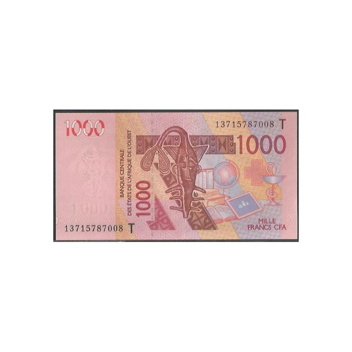 Togo 1.000 Francs 2013 P815Tm