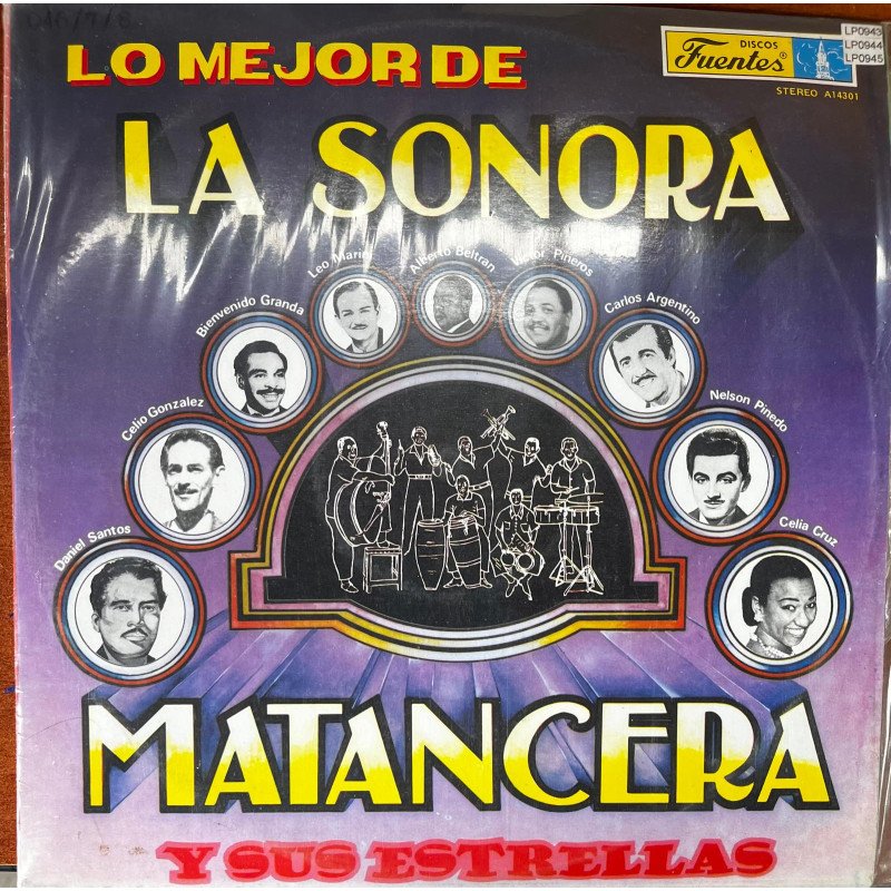 Sonora Matancera - Lo Mejor de La Sonora Y sus Estrellas x3 vinilos - Colombia