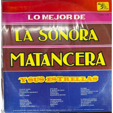 Sonora Matancera - Lo Mejor de La Sonora Y sus Estrellas  x3 vinilos - Colombia
