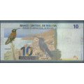 Bolivia, 10 Bolivianos L 28 Nov 1986 Serie A P248a