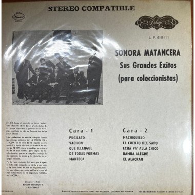 Sonora Matancera - Sus Grandes Exitos - Colombia