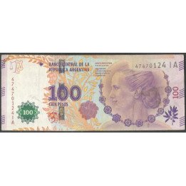 Argentina 100 Pesos ND2016 Serie IA P358c