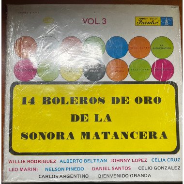 Sonora Matancera- 14 Boleros de Oro Vol.3 - Colombia