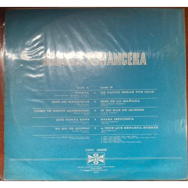 Sonora Matancera- ''Fiesta'' - Colombia